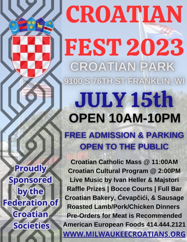 Croatian Fest Milwaukee Croatians